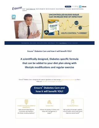 How Sure Can Help You Control Your Diabetes | Ensure India
