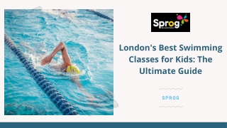 Best Swimming Classes for Kids