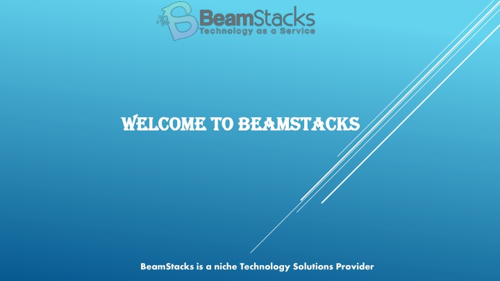 welcome to beamstacks