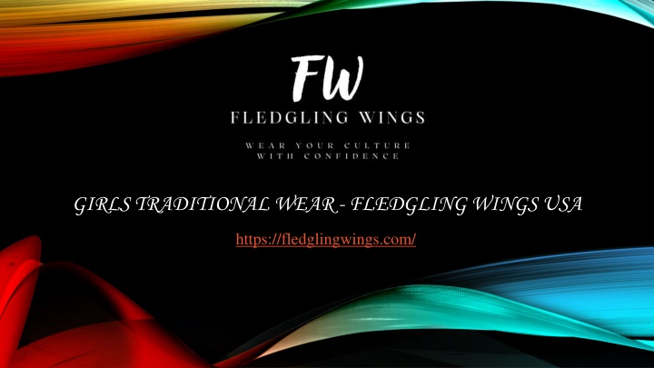 girls traditional wear fledgling wings usa