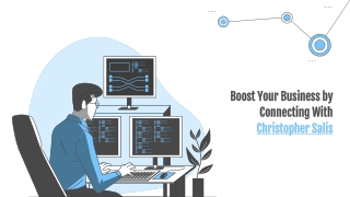 boost your business by connecting with christopher salis