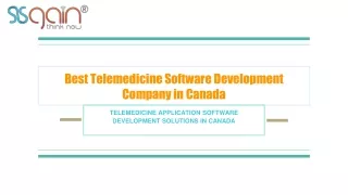 Telemedicine app development solutions in Toronto