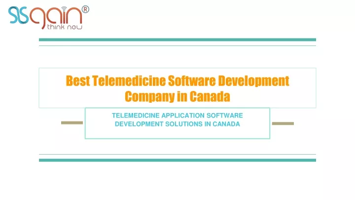best telemedicine software development company in canada