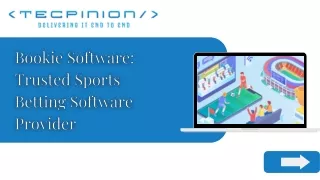 Bookie Software Trusted Sports Betting Software Provider