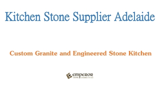 kitchen stone supplier in adelaide