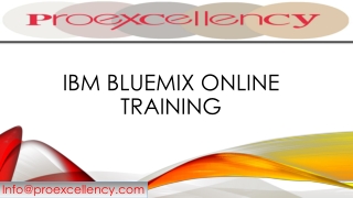 ibm bluemix