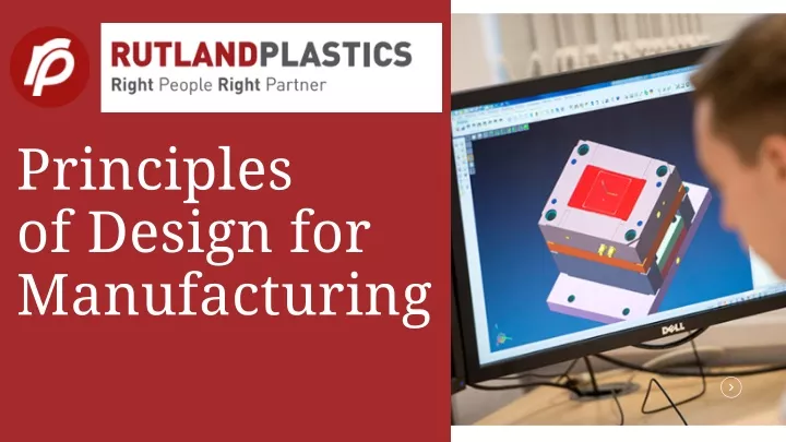 principles of design for manufacturing