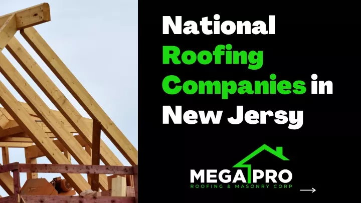 national roofing companies in new jersy