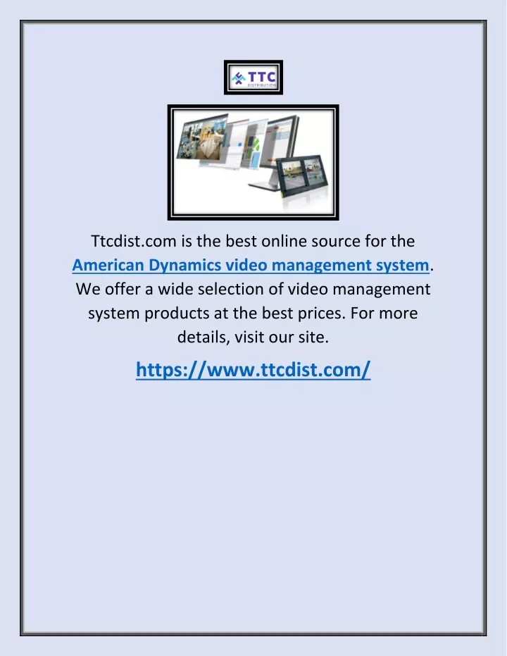 ttcdist com is the best online source