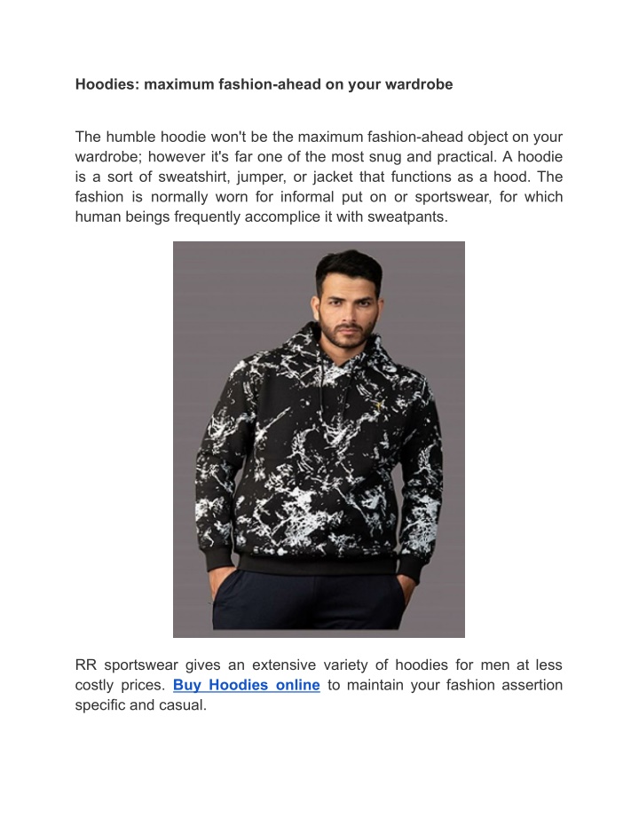 hoodies maximum fashion ahead on your wardrobe