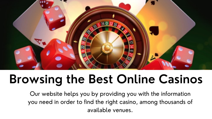 browsing the best online casinos