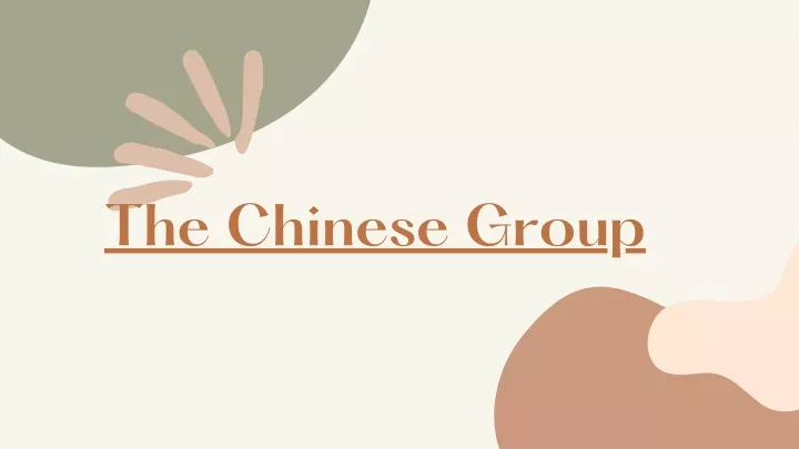 the chinese group