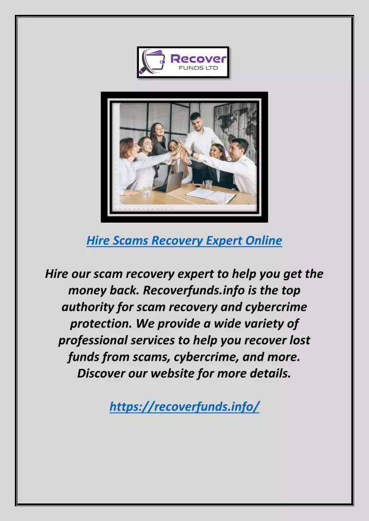 hire scams recovery expert online hire our scam