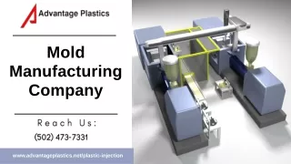 Mold Manufacturing Company | Best Technique | Advantage Plastics