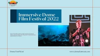 Immersive Dome Film Festival 2022