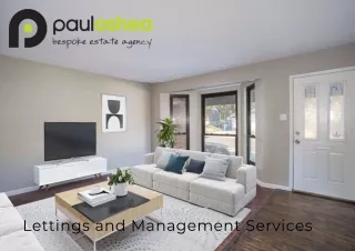 Lettings and Management Services - Paul O'Shea Homes