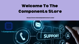 Welcome To The Components Store