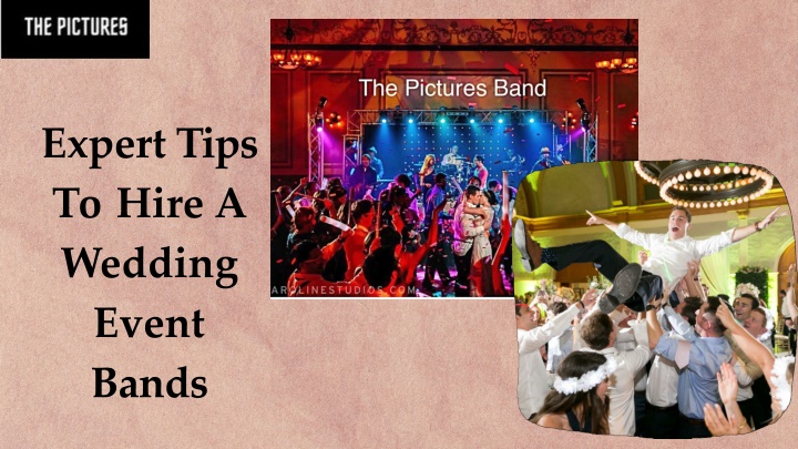 expert tips to hire a wedding event bands