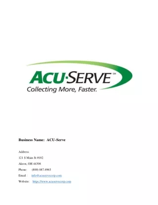 business name acu serve