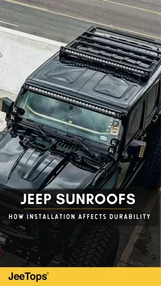 How Installation Affects The Durability of Your Sunroofs