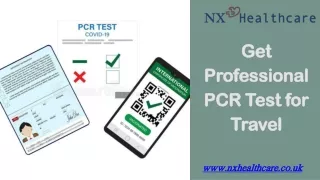 get professional pcr test for travel