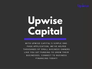 upwise capital