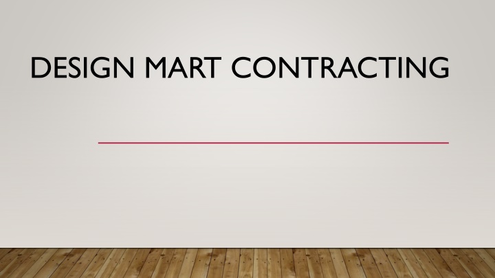 design mart contracting