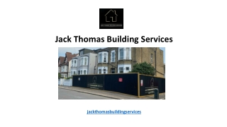 Jack Thomas Building Services