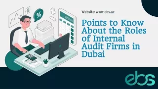 Points to Know About the Roles of Internal Audit Firms in Dubai
