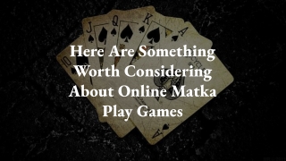 here are something worth considering about online