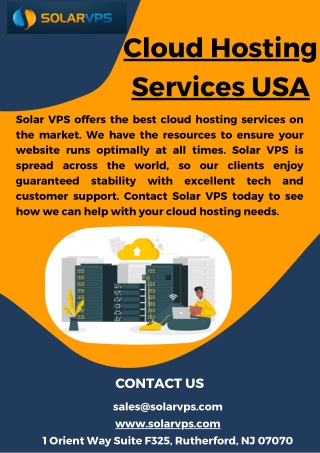 Cloud Hosting Services USA