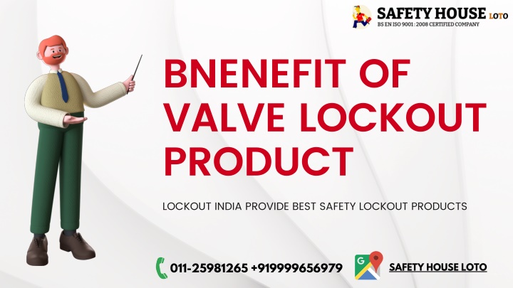 bnenefit of valve lockout product lockout india