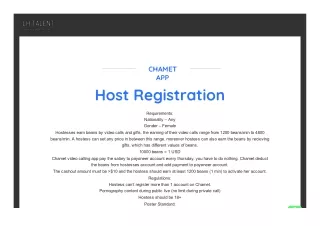 "How Do I Become a Chamet Agent After Chamet Agent Registration "