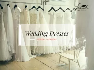 Legends Bridal in Perth has the latest wedding dresses.