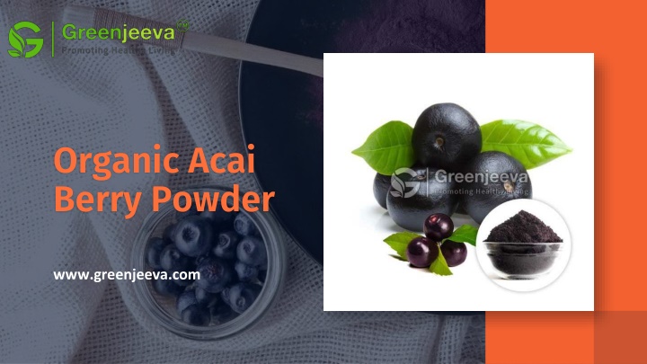 organic acai berry powder