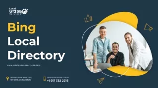 bing local directory