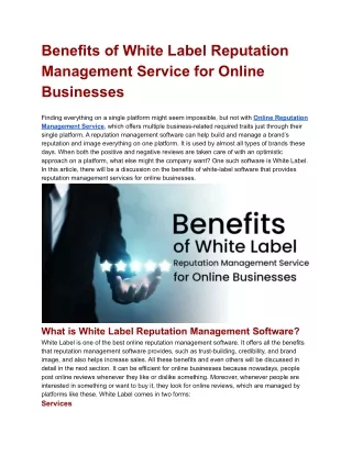Benefits of White Label Reputation Management Service for Online Businesses.docx