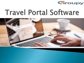 Travel Portal Software