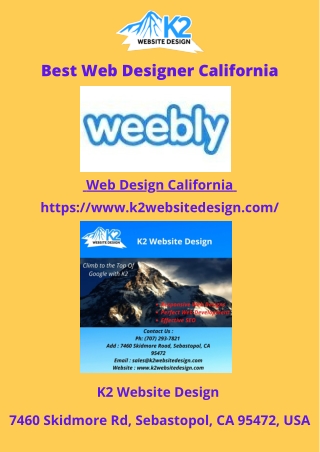 best web designer california