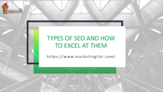 types of seo and how to excel at them