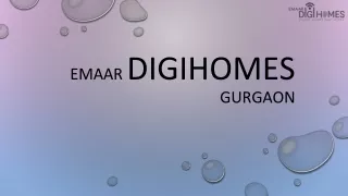 emaar digihomes gurgaon
