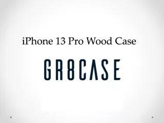 iphone 13 pro wood case