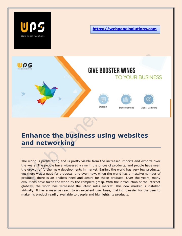 https webpanelsolutions com