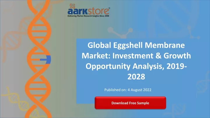 global eggshell membrane market investment growth