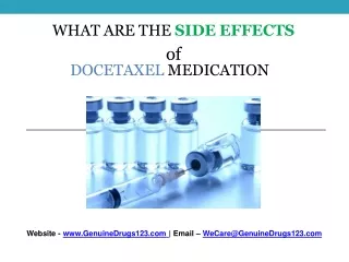 what are the side effects of