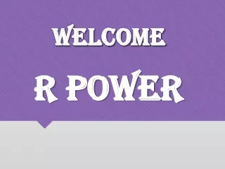 welcome