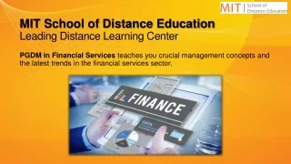 mit school of distance education leading distance