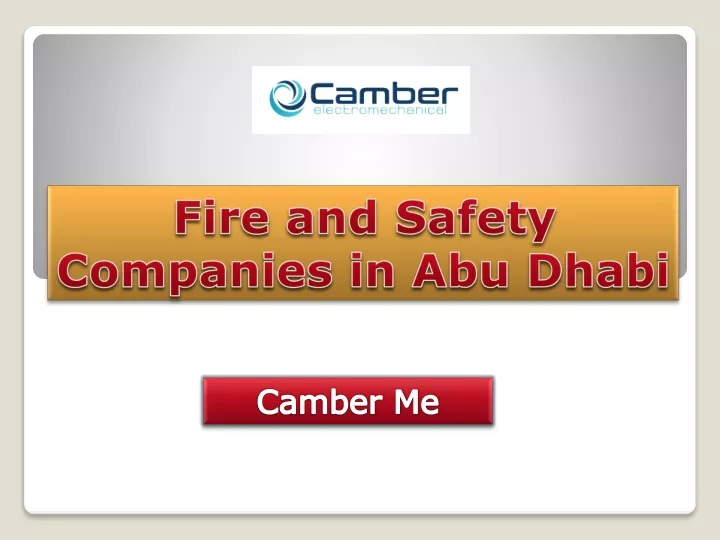 fire and safety companies in abu dhabi