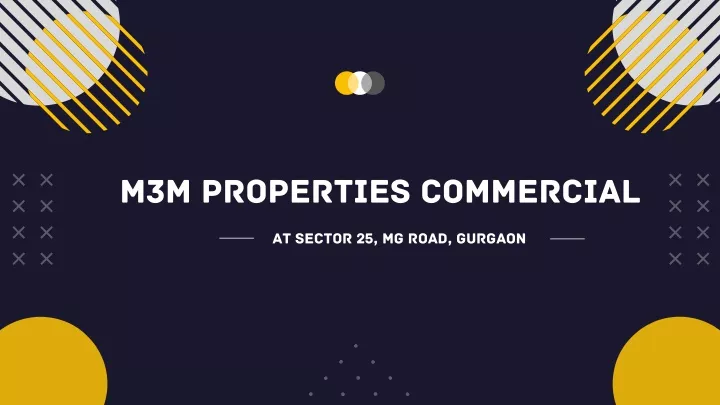 m3m properties commercial