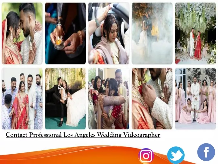 contact professional los angeles wedding